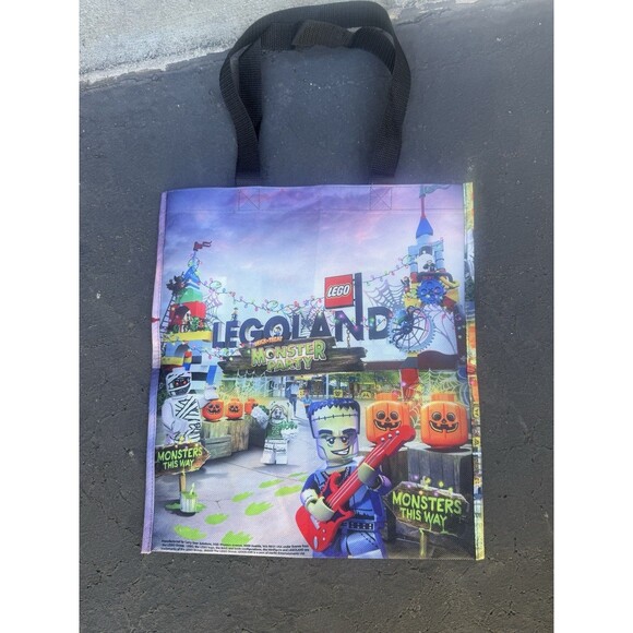 LEGO Legoland Tote 2024Monster Halloween Brick Or Treat Reusable Shopping Bag - Picture 7 of 8